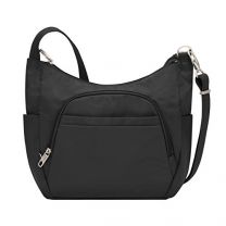 Travelon Anti-Theft Cross-Body Bucket Bag Black - 42757-500