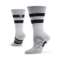 Stance Women's Streak OTC (Over the Calf) White/Black- W2622DA5ST-BLK