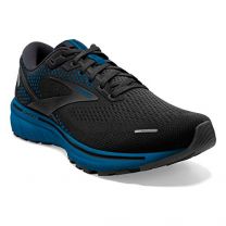 Brooks Men's Ghost 14 Black/Blackened Pearl/Blue - 110369-056