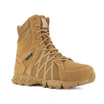 Reebok Work Men's 8" Trailgrip Tactical Composite Toe Waterproof Insulated Work Boot with Side Zipper Coyote - RB3461