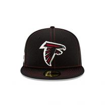 New Era Men's Atlanta Falcons Official NFL Sideline Road 59Fifty Fitted Cap
