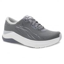Dansko Women's Pace Walking Shoe Grey Mesh - 4205949400