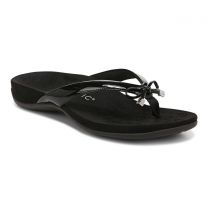 Vionic Women's Bella Toe Post Sandal Black - 10000435001