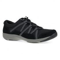 Dansko Women's Harlyn Wide Black/Black Suede - 4856100210