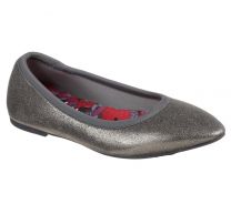 Skechers Women's Cleo Dazzles Ballet Flat Charcoal - 49774-CCL