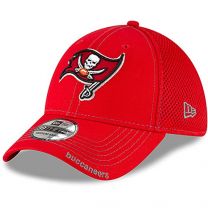 New Era Men's Scarlet Tampa Bay Buccaneers Neo 39THIRTY Flex Hat