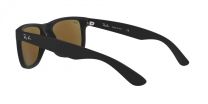 RAYB JUSTIN RUBBER B - 0RB4165-622/55 51 - RUBBER BLACK - ONE SIZE