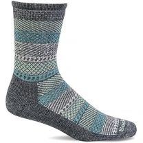 Sockwell Women's Lounge About Crew Essential Comfort Socks Charcoal - LD169W-850