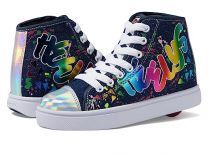 Heelys Girl's Veloz Shoes Denim/Rainbow/Multi - HE101477H-DNRBMT
