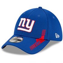 New Era Men's Royal New York Giants 2021 NFL Sideline Home 39THIRTY Flex Hat