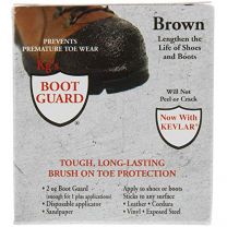 Kg's Boot Guard Brush on Toe Protection (Brown)