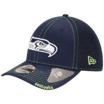 New Era Seattle Seahawks NFL Neo 39THIRTY Stretch Fit Cap