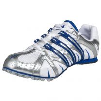 Adidas Unisex Cosmo 2005 Track & Field Shoe White/Blue/Metallic Silver - 114369