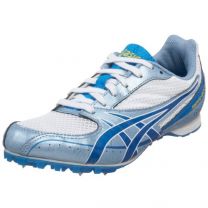 ASICS Women's Hyper-Rocketgirl 4 Track & Field Cleats White/Sapphire/Daffodil - G954N-0101