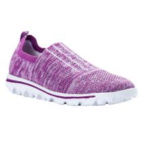 Propet Women's TravelActiv Stretch Shoe Berry - WAT024MBRY