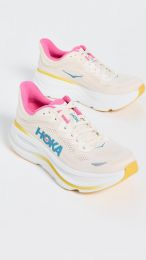 Hoka Womens Bondi 9 River Rock Grey/Mineral Ore 6.5 Medium