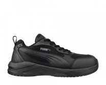 PUMA Safety Men's Shift Low Steel Toe Athletic Work Shoe Black - 647715