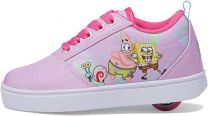 Heelys Girls' Pro 20 Prints Spongebob Shoes Pink/LightPink/Aqua - HE01096680-PKLPAQ