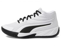 PUMA Unisex Kids' Court Pro Jr Basketball Shoe White/Black - 31084207