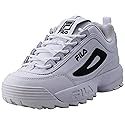 FILA Men's Disruptor Premium WHITE/WHITE/BLACK - 1XM02332-112