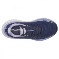 Saucony Women's Hurricane 25 Sneaker, Navy/Aster, 5.5