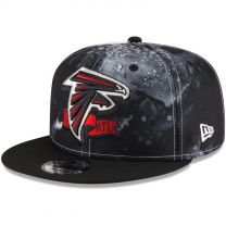 New Era Men's Atlanta Falcons 2022 Sideline 9FIFTY Ink Dye Snapback Hat