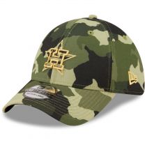 New Era Houston Astros 39THIRTY 2022 Armed Forces Stretch Fit Cap, Camo Hat
