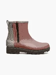 BOGS Women's Holly Rain Zip Rainboot Brick - 73131-604