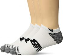 New Balance Unisex-Adult No Show Running Socks- 3 Pair Pack