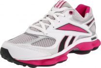 Reebok Little Kids' RunPrime Running Shoe Steel/White/Silver/Pink/Black - V65266