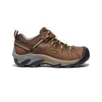 KEEN Men's Targhee II WP Waterproof Wide Hiking Shoe Cascade Brown/Golden Yellow - 1015704