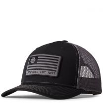 LaCrosse Banner Trucker Hat Black/Charcoal - 918619