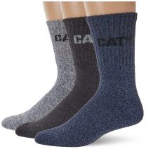 Caterpillar Men's Cap Sock Bundle, Black, One Size