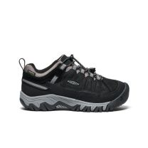 KEEN Big Kids' Targhee IV Waterproof Hiking Shoe Black/Steel Grey - 1029564