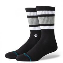 Stance Unisex Boyd Crew Medium Cushion Socks Black - A556A20BOS-BLK