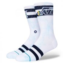 Stance Unisex NBA Utah Jazz Dyed Crew Socks Blue - A556C21JAZ-BLU