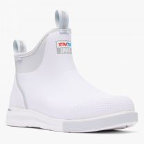 XTRATUF Men's 6" Ankle Deck Boot Sport White - ADSM101