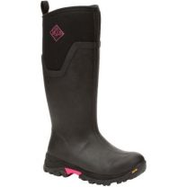 Muck Boot Company Women's Arctic Ice Tall Boot + Vibram Arctic Grip A.T. Black/Hot Pink - ASVTA-404