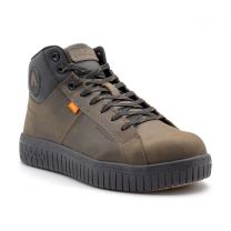 AIRWALK SAFETY Men's Deuce Met Composite Toe Internal Metatarsal Guard Work Boot Dark Coffee - AW5010