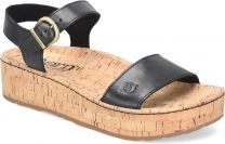 Born Women's Sari Sandal Black Full Grain Leather - BR0035503