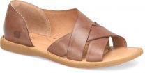 Born Women's Ithica Sandal Almond (brown) Full Grain Leather - BR0054906