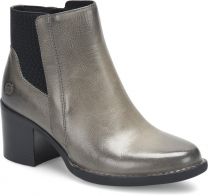 Born Women's Henni Chelsea Boot Monument (Grey) Full Grain Leather - BR0065422