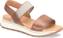 Born Women's Mimi Flat Sandal Brown (Cuero) - BR0070206