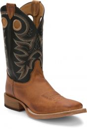 Justin Men's 11" Caddo Western Boot Copper Brown - BR740