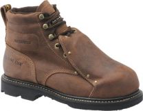 CAROLINA Men's 6" Internal Lo Steel Toe Waterproof Metatarsal Guard Work Boot Dark Brown - CA5501