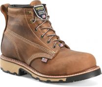 CAROLINA Men's 6" Ferric USA Soft Toe Work Boot Dark Brown - CA7029