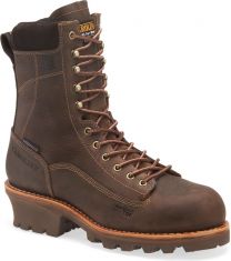 CAROLINA Men's 8" Birch Composite Toe Insulated Waterproof Logger Work Boot Brown - CA7521