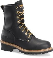 CAROLINA Men's 8" Elm Soft Toe Waterproof Logger Work Boot Black - CA8823