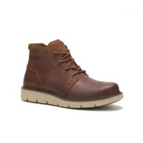 Caterpillar Men's Covert Mid Waterproof Boot Leather Brown - P725465