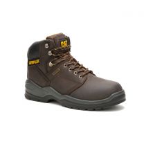 CATERPILLAR WORK Men's Striver Steel Toe Waterproof Work Boot Brown - P91720